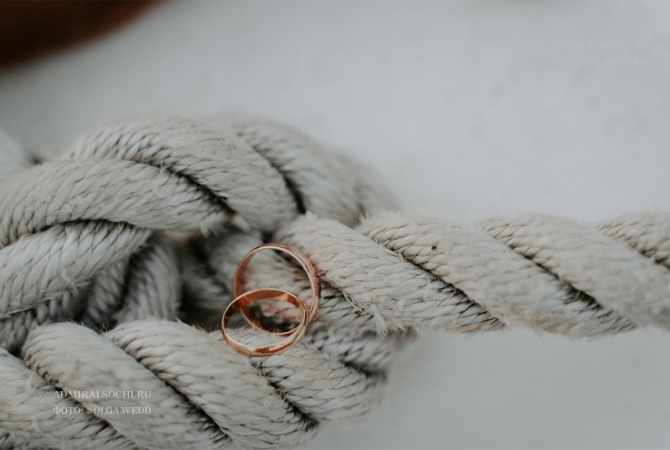 Свадьба на яхте